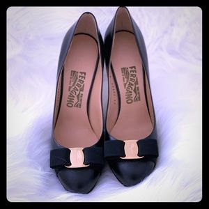 Ferragamo Black high heels